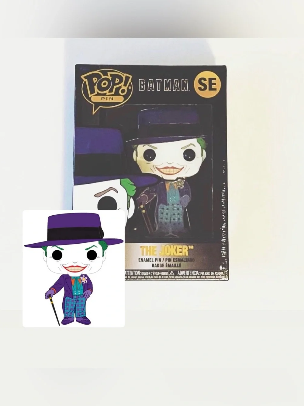 Funko POP! Pin: DC Comics Joker (Special Edition)